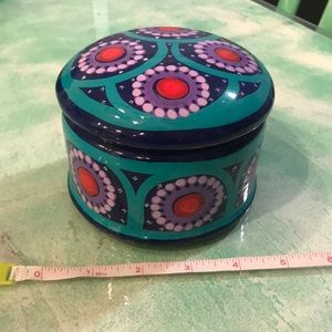 Small Clay Painted Pot